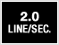 2.0 line-per-second printing