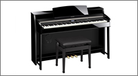 Traditional piano design